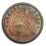 1872 Liberty Seated Dollar MS-65 PCGS