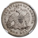 1872 Liberty Seated Dollar XF-45 NGC