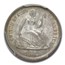 1872 Liberty Seated Half Dime MS-66 PCGS