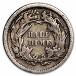 1872 Liberty Seated Half Dime VG