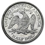 1872 Liberty Seated Half Dollar AU