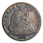 1872 Liberty Seated Half Dollar Good