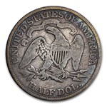 1872 Liberty Seated Half Dollar Good