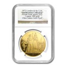 1872 London & The Lion "Smithsonian Collection" Gem Proof NGC