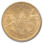 1872-S $20 Liberty Gold Double Eagle XF-45 PCGS