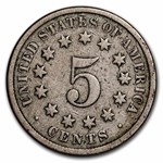 1872 Shield Nickel Good
