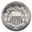 1872 Shield Nickel PF-67 Cameo NGC