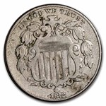 1872 Shield Nickel VG