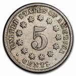1872 Shield Nickel VG