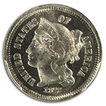 1872 Three Cent Nickel PR-66 Cameo PCGS CAC