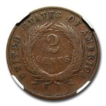 1872 Two Cent Piece Good-6 NGC (Brown)