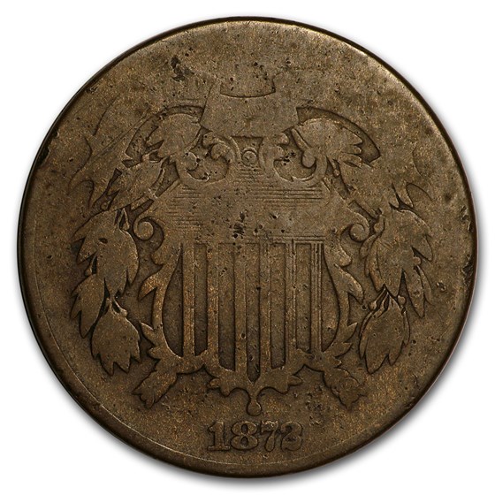 1872 Two Cent Piece Good 1872 Two Cent Piece Good