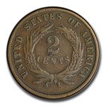1872 Two Cent Piece VG-10 PCGS