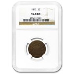 1872 Two Cent Piece VG-8 NGC
