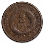 1872 Two Cent Piece VG