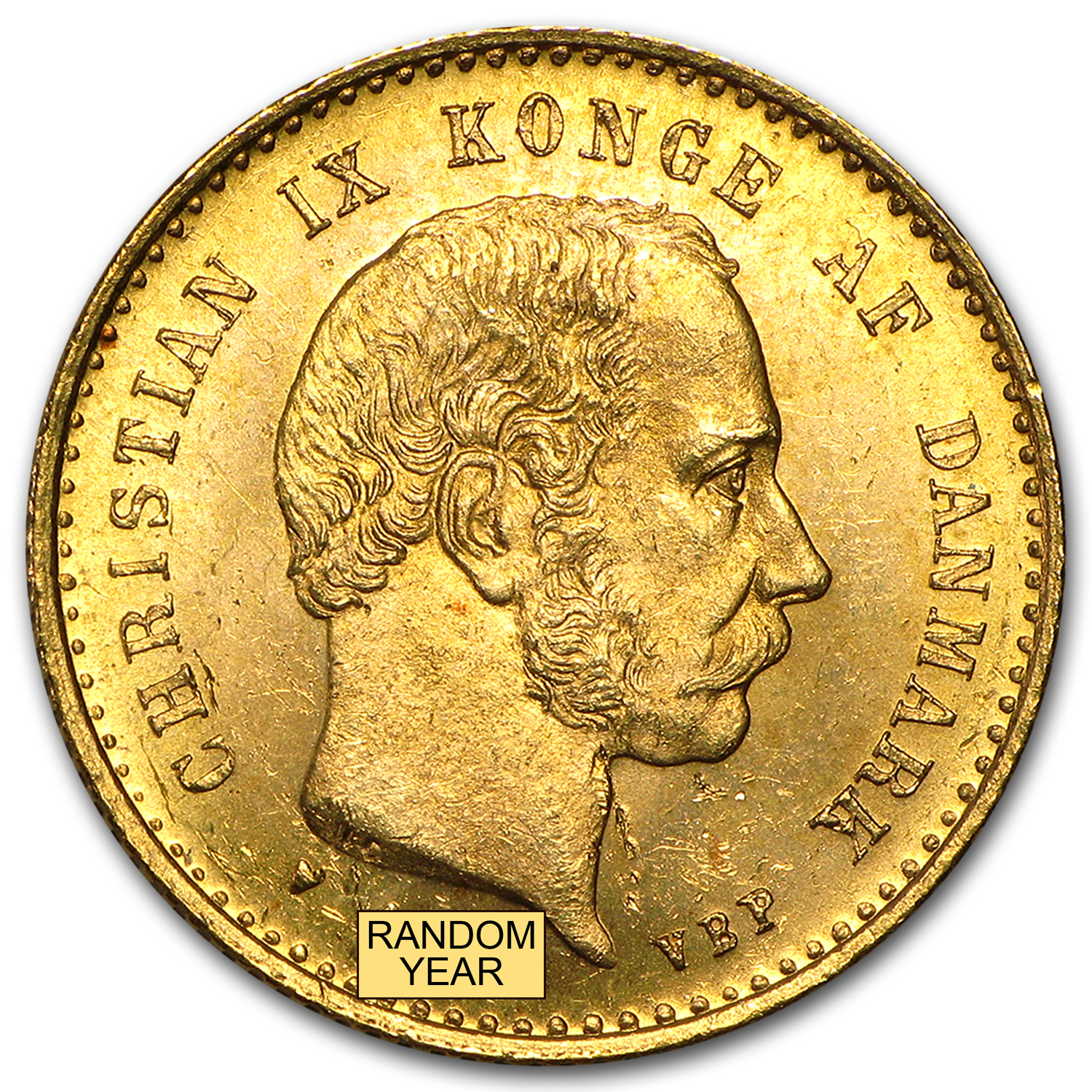 Buy 1873-1900 Denmark Gold 10 Kroner Christian IX BU | APMEX