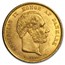 1873-1900 Denmark Gold 20 Kroner Christian IX BU