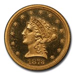1873 $2.50 Liberty Gold PR-64 Cameo PCGS CAC (Closed 3)