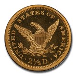 1873 $2.50 Liberty Gold PR-64 Cameo PCGS CAC (Closed 3)