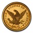 1873 $2.50 Liberty Gold Quarter Eagle PR-63 PCGS CAC (GILT J1333)
