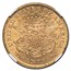 1873 $20 Liberty Gold Double Eagle MS-60 NGC (Open 3)
