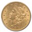1873 $20 Liberty Gold Double Eagle MS-60 PCGS (Open 3)