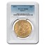 1873 $20 Liberty Gold Double Eagle Open 3 MS-60 PCGS
