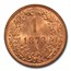 1873-A Austria Kreuzer MS-66 PCGS (Red/Brown)