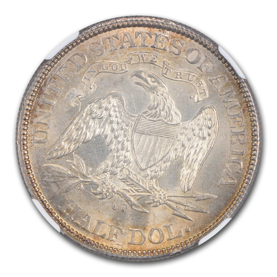 1873 CC Seated Liberty Half Dollar Arrows Value - APMEX
