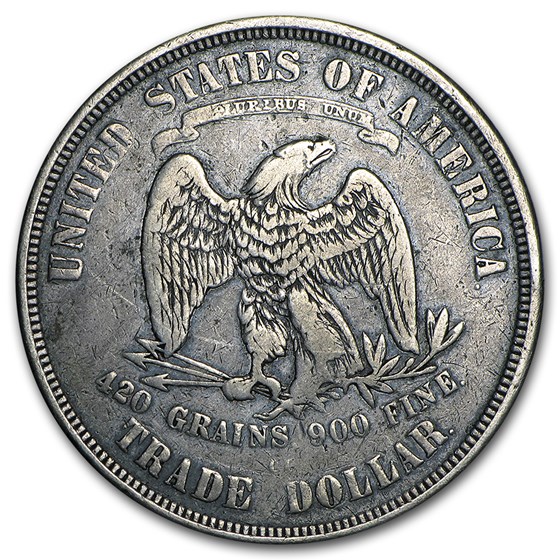 Buy 1873CC Trade Dollar Very Fine APMEX