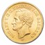1873 E German States Saxony Gold 20 Marks John I BU