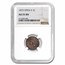 1873 Indian Head Cent AU-55 NGC (Brown, Open 3)