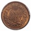 1873 Indian Head Cent Open 3 MS-65 PCGS (Red/Brown)