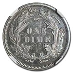 1873 Liberty Seated Dime PF-66+ NGC (CL 3, No Arrows)