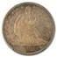 1873 Liberty Seated Half Dollar PR-65 PCGS CAC (No Arrows Closed)