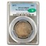 1873 Liberty Seated Half Dollar PR-65 PCGS CAC (No Arrows Closed)
