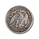 1873 Liberty Seated Half Dollar w/Arrows Good
