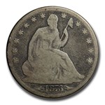 1873 Liberty Seated Half Dollar w/Arrows VG
