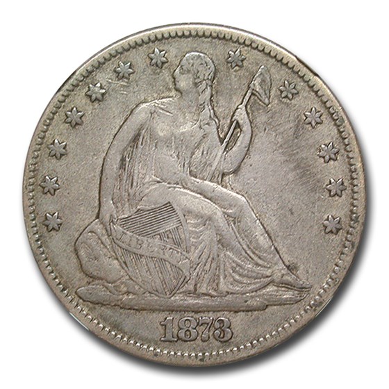 1873 Liberty Seated Half Dollar XF-45 NGC (CL 3, No Arrows) 1873 Liberty Seated Half Dollar XF-45 NGC (CL 3, No Arrows)