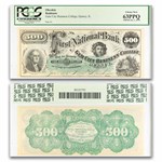 1873 Quincy, IL $500 Gem City College CU-63 PPQ PCGS Remainder