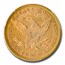 1873-S $10 Liberty Gold Eagle AU-58 PCGS