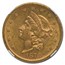 1873-S $20 Liberty Gold Double Eagle AU-58 NGC CAC (Closed 3)
