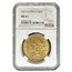 1873-S $20 Liberty Gold Double Eagle MS-61 NGC (Open 3)