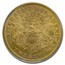 1873-S $20 Liberty Gold Double Eagle Open 3 AU-55 PCGS