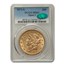 1873-S $20 Liberty Gold Double Eagle Open 3 MS-61 PCGS CAC
