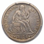 1873-S Liberty Seated Dime XF-40 PCGS