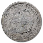 1873-S Liberty Seated Quarter w/Arrows VF
