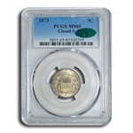 1873 Shield Nickel MS-65 PCGS CAC (Closed 3)