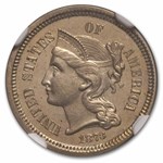1873 Three Cent Nickel PF-65 NGC (Closed 3)