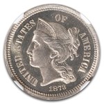 1873 Three Cent Nickel PF-67+ NGC (Closed 3)